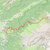 Trace GPS Samoëns, Croix de la Frête, itinéraire, parcours