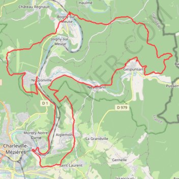 Trace GPS Le col du Loup, itinéraire, parcours