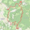Trace GPS Bruniquel - Puycelci - Grésigne - Penne, itinéraire, parcours
