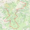 Trace GPS Au Sud des lacs d’Auvergne — R.ARA003, itinéraire, parcours