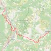 Trace GPS Sisteron - Digne-les-Bains, itinéraire, parcours