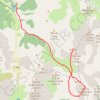 Trace GPS Tête de la Sanguinière (incomplet), itinéraire, parcours