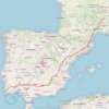 Trace GPS southern section — European Divide Trail, itinéraire, parcours
