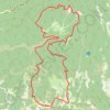 Trace GPS Les Abeilles - La forêt de Sault, itinéraire, parcours