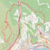Trace GPS Le Mont Gros de Roquebrune, itinéraire, parcours