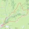 Trace GPS Sancy - Les Granjounes - Secteur Égliseneuve-d'Entraigues, itinéraire, parcours
