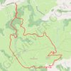 Trace GPS Mont Ursuya, itinéraire, parcours