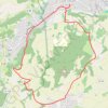 Trace GPS Tour du Puy de la Peyronère, itinéraire, parcours