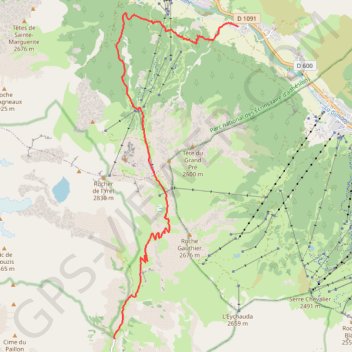 Trace GPS Des Guibertes à Chambran, itinéraire, parcours