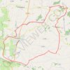 Trace GPS Vallée de la Sée - De la Vallée au Belvédère de Chaulieu, itinéraire, parcours