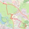 Trace GPS Pusey - La motte, itinéraire, parcours