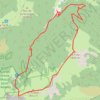 Trace GPS Montagne de la Frau depuis le Lasset, itinéraire, parcours