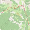 Trace GPS Col des Tours - La Montagne (Grande Traversée des Préalpes), itinéraire, parcours