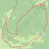Trace GPS Aoulhet-Isarce, itinéraire, parcours