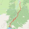 Trace GPS Vers le lac d'Oô, itinéraire, parcours