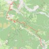 Trace GPS Saint Lizier-Oust (cos de Bergerac), itinéraire, parcours
