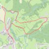 Trace GPS Cassagne-Haraypey-Estourelle, itinéraire, parcours