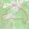 Trace GPS Saint-Laurent-des-Arbres - Château de Clary, itinéraire, parcours
