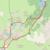 Trace GPS Tour des Lacs d'Ayous et Pic des Moines, itinéraire, parcours