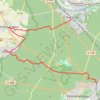 Trace GPS Chailly-en-Biére, itinéraire, parcours