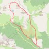 Trace GPS Pic des Trois Seigneurs depuis Suc, itinéraire, parcours