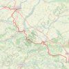 Trace GPS Via Francigena de Trefcon à Berry-au-Bac, itinéraire, parcours