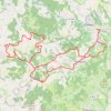 Trace GPS Le hameau fortifié de Rochefort, itinéraire, parcours