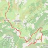 Trace GPS Grande Traversée de l'Hérault - de La Font du Griffe à La Vernède, itinéraire, parcours