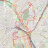 Trace GPS Lille et ses jardins, itinéraire, parcours