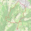 Trace GPS Saint Germain au Mont d'Or - Tour Risler, itinéraire, parcours
