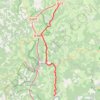 Trace GPS La Via Arverna (Labastide-Murat - Vers), itinéraire, parcours