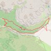 Trace GPS La faja de Pelay Aragon, itinéraire, parcours