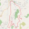 Trace GPS Balade au départ de Rochefort Montagne, itinéraire, parcours