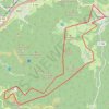 Trace GPS Circuit de la Baraque des Boeufs, itinéraire, parcours