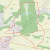 Trace GPS Autour de Vaux-le-Vicomte, itinéraire, parcours