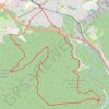 Trace GPS Raon-l'Etape_Roches inclinées, itinéraire, parcours