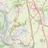 Trace GPS Rando de la Madone de Fleurieu-sur-Saône, itinéraire, parcours