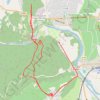 Trace GPS Partie sud du Topoguide du Gard No. 41, itinéraire, parcours