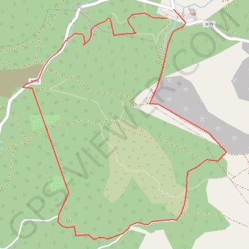 Trace GPS Le Thoronet - Abbaye - retour Route des Mines, itinéraire, parcours