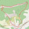 Trace GPS La crête de Saint-Apôtre, itinéraire, parcours