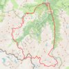 Trace GPS Course des Refuges 2017 - 53 km, itinéraire, parcours