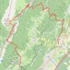Trace GPS La Terrasse - Aulp du Seuil - Pas de Rocheplane - Saint Hilaire, itinéraire, parcours