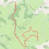 Trace GPS Le MONT-URSUYA depuis Urcaray par la vallée de Lapeyreren, itinéraire, parcours