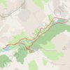 Trace GPS Carrière de Maurin et Plan de Parouart, itinéraire, parcours