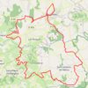 Trace GPS Randonnée du Donjon - Bricquebec, itinéraire, parcours