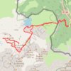 Trace GPS Pico Liouviella desde Sansanet, itinéraire, parcours