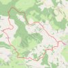 Trace GPS Boucle de la Capelle-Balaguier, itinéraire, parcours