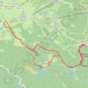 Trace GPS Raquettes n° 11 - Lac d'Aude-17893893, itinéraire, parcours
