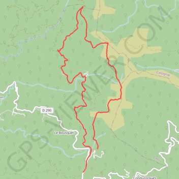 Trace GPS Col de la Pierre Levée-Col des Fossés, itinéraire, parcours