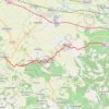 Trace GPS Chemin du Piémont Pyrénéen - d'Arzens à Fanjeaux, itinéraire, parcours